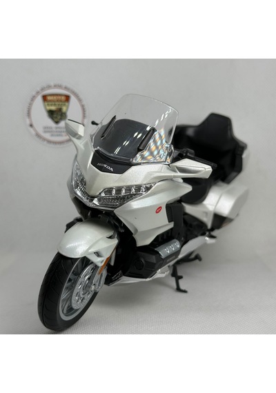 Honda Goldwing Maket - 1:12 Welly Beyaz Touring Serisi