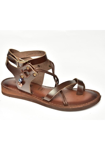 Fox Shoess374781503 Kahverengi Hakiki Deri Parmak Arası Kadın Sandalet Kahverengi Fox Shoess374781503 Kahverengi Hakiki Deri Parmak Arası Kadın Sandalet Kahverengi