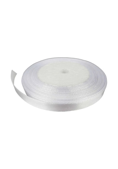 Kurdela Saten Beyaz 6 Mm 23 Metre