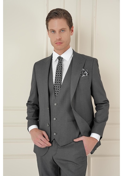 Efor Tk 907 Slim Fit Füme Spor Takım Elbise Füme