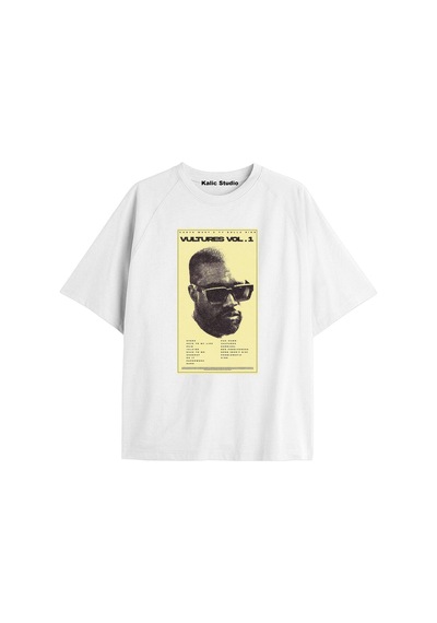 Kalic Studio Kanye West - T-shirt Beyazget86