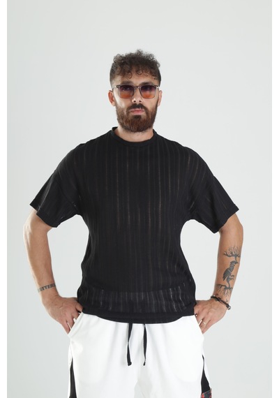 Cocopelli Tasarım Siyah T-shirt Coc1105 Siyah