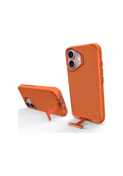 Bix Apple Uyumlu iPhone 16 Plus Vortex Magsafe Kılıf Stand Özellikli 3x Korumalı Mikro Fiber İç Yüzey Turuncu Turuncu Bix Apple Uyumlu iPhone 16 Plus Vortex Magsafe Kılıf Stand Özellikli 3x Korumalı Mikro Fiber İç Yüzey Turuncu Turuncu