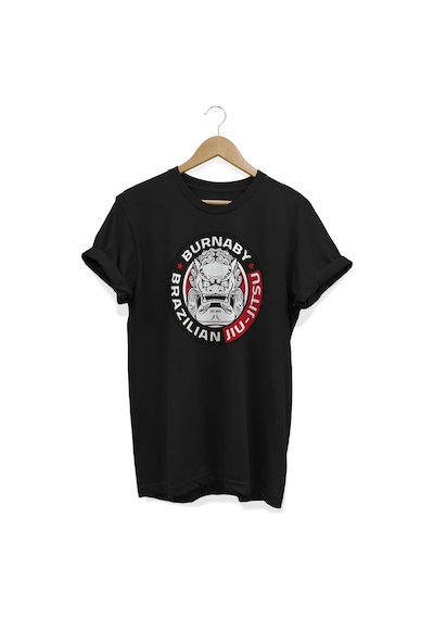 Burnaby Baskılı Siyah T-shirt Siyah