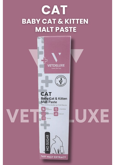 Vetdeluxe Babycat Kitten Malte Tüy Yumağı Önleyici Yavru Hamile ve Emziren 100 G
