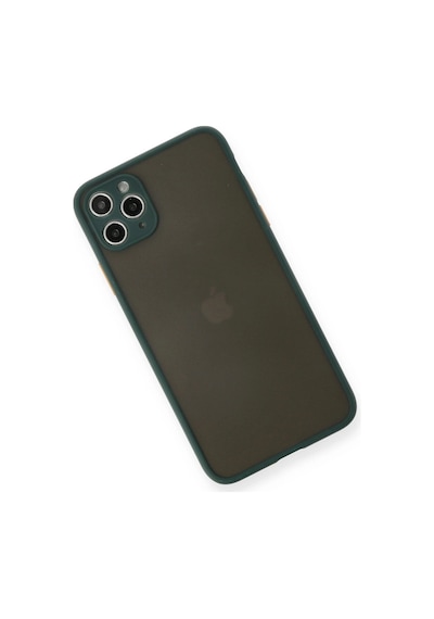 Newface Apple Uyumlu iPhone 11 Pro Max Kılıf Montreal Silikon Kapak Lvsqvr - 64 - Yeşil