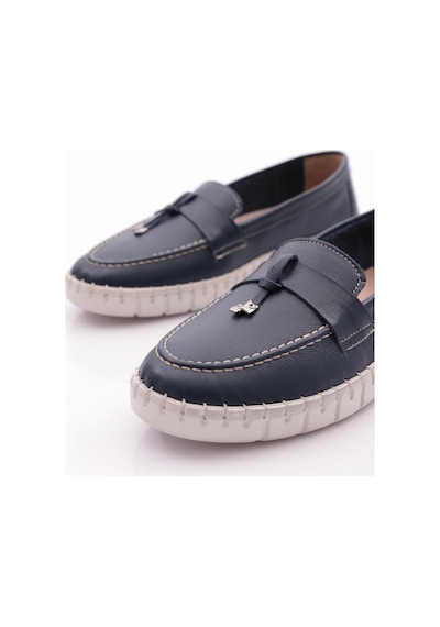 Dgn P39 Kadin İp Desenli Comfort Ayakkabi P39-1512-R1078 Lacivert