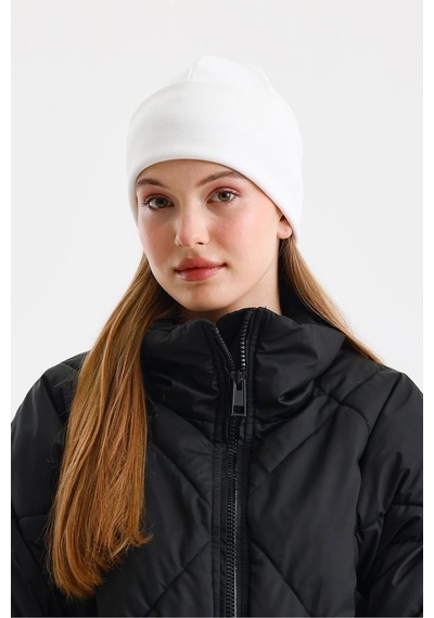 Butikgiz Termal %100 Pamuklu Soft 2 Stil 1 Arada Bere Premium Cuts Serisi Beyaz