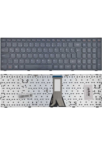Lenovo G5070 İle Uyumlu Notebook Klavyesi - Çerçeveli - Siyah - Tr
