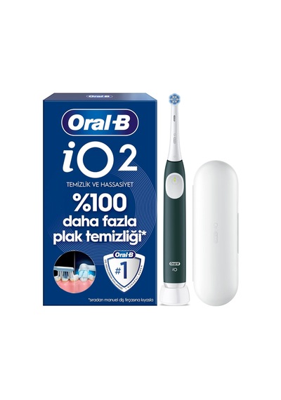 Oral-b Io2 Orman Yeşili Şarjlı/elektrikli Diş Fırçası, 1 Fırça Ba