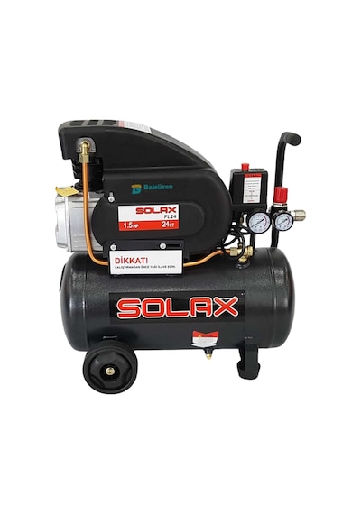Solax Fl24a Yağlı Kompresor 24 Lt 8 Bar