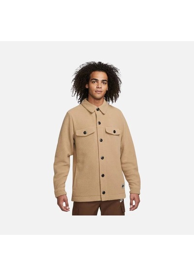Nike Sportswear Sport Utility Sherpa Full-length Button Erkek Ceket-dz5437-258 Siyah