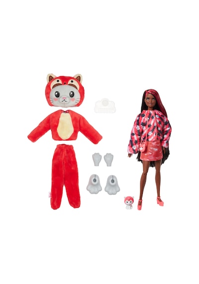 Barbie Cutie Reveal Şirin Kostümler Serisi - Kedicik HRK23