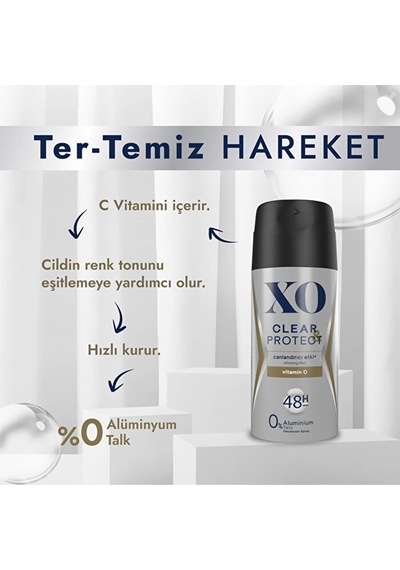 Deodorant 150ml Men-erkek Clear & Protect
