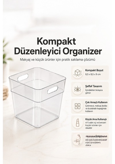 1 Adet Buzdolabı Kapak İçi Organizer Kutu Mutfak Düzenleyici Buzdolabı Organizer Diğer