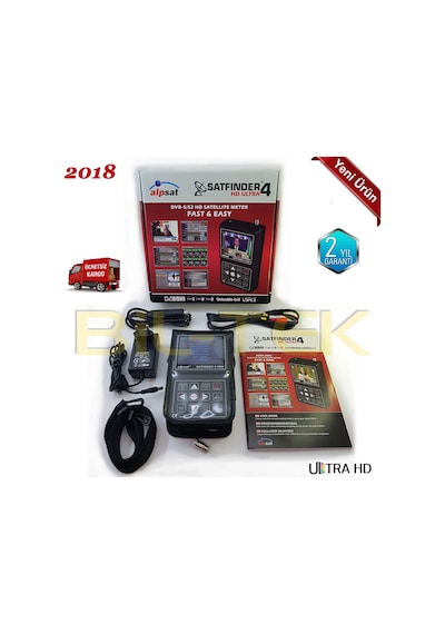 Satfinder 4 Hd Ultra - As04Hdu Görüntülü Uydu Bulucu 2018