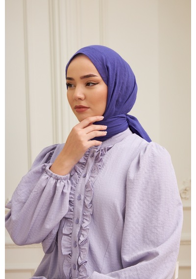 Silk Home Organik Jazz Şal 78003-22 Eflatun