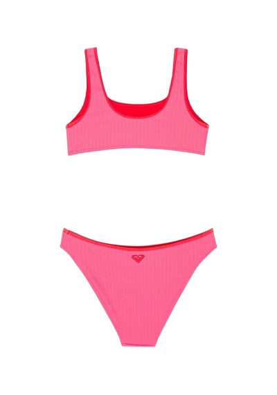 Roxy Roxy Aruba Kız Çocuk Bikini 2023 Fuşya