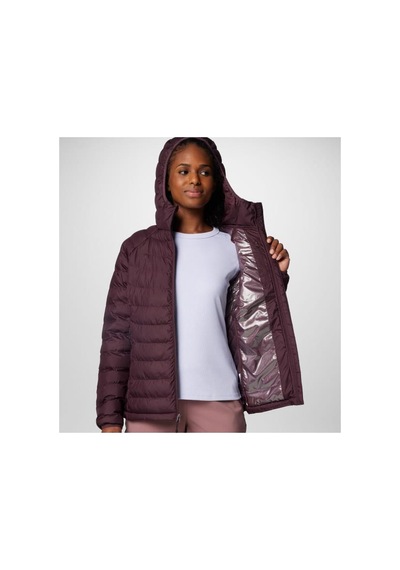 Columbia Powder Lite Iı Hooded Kadın Mont Bordo