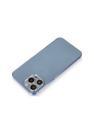 İphone 12 Pro Shine Kamera Lens Koruma Cam - Rainbow