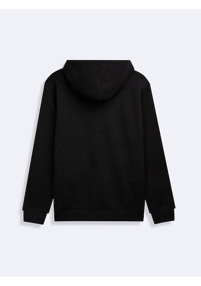 Ltb Danıka Erkek Fermuarlı Kapüşonlu Sweat Siyah