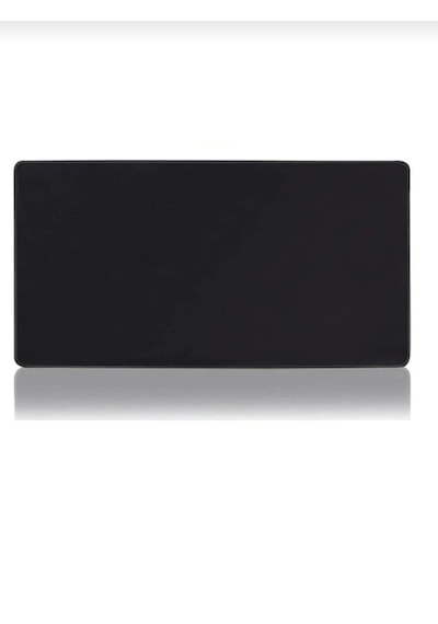 Mousepad Dikişli Kaymaz Gaming Deskpad Xxl Fare Altlığı 90x40 90x40cm Black