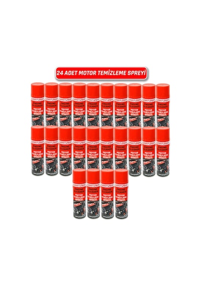 Grayzer Motor Temizleme Spreyi 500 Ml 1 Koli 24 Adet
