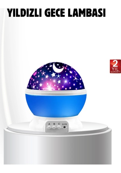 Mey İthalat Led Gece Lambası 6 Renk Seçenekli Yumuşak Işıklı Uyku Yardımcı Lamba Çok Renkli