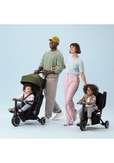 Smartrike Traveler Hepsi Bir Arada Aktif Kabin Boy Bebek Arabası Ve Bisiklet 6 Ay 4 Yaş Forest Green