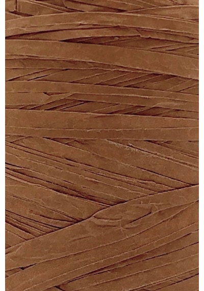Sensy Premium 400 Metre Rafya Ip Çanta Ipi Raffia Ip Kağıt Ip Supla Ipi 250 Gram Sütlü Kahve