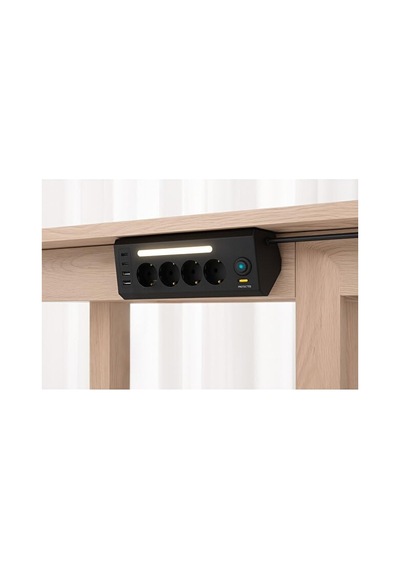 Lexroo Smayling Akım Korumalı Çoklu Priz 4 Priz Girişi + 2 Usb-