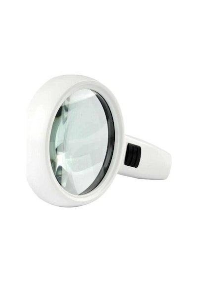 Nikula-3 Ledli 5x95mm & 10x19mm El Büyüteç, Takı, Okuma,para Kontrol Için Dt7665 Lisinya Beyaz