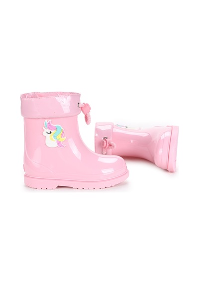 Igor İgor W10253 Bimbi Unicornio Erkek/Kız Çocuk Yağmur Kar Çizmesi Pe Pembe