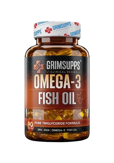 Grımsupps Omega-3 Fısh Oıl 90 Softgel