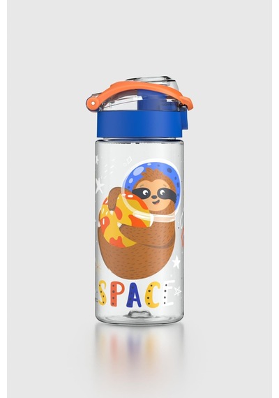 Renga Saga Space Desenli 500 Ml Tritan Çocuk Matara 912014 Mavi-turuncu Mavi - Turuncu