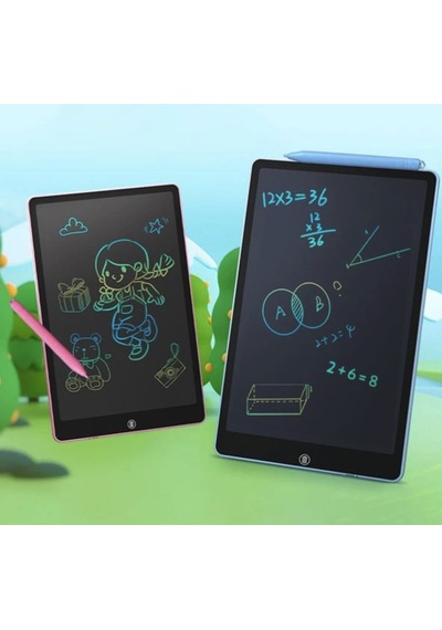 Çocuk İçin Çizim Tableti Akıllı Tablet Kendinden Temizlemeli 8,5 İnç Çizim Tahtası Kalemli Siyah