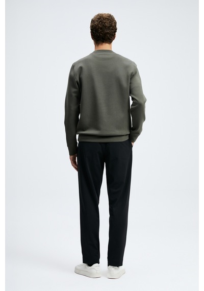 Lufian Rowan Erkek Sweatshirt Yeşil Yeşil 112030195100600