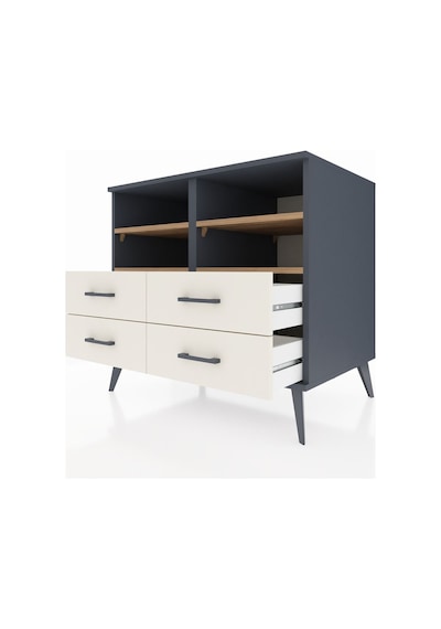 Kronos Şifonyer 4 Raflı 4 Çekmeceli 88x59x80 Antrasit-çam/aytaşı Çam/aytaşı Kronos Şifonyer 4 Raflı 4 Çekmeceli 88x59x80 Antrasit-çam/aytaşı Çam/aytaşı