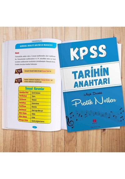 Kpss Tarihin Anahtarı Müzik Destekli Pratik Notlar - Umut Kaya