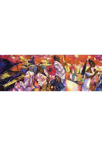 Art Puzzle Jazz'In Renkleri 1000 Parça Panorama Puzzle