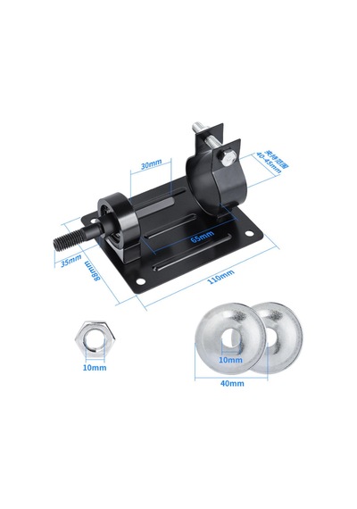 Homyl Elektrikli Matkap Kesme Standı Taşlama Beyaz-disk