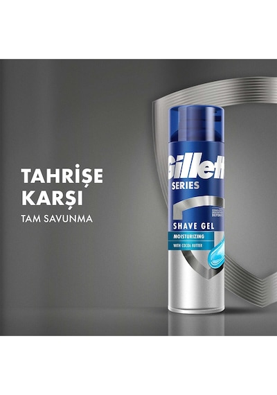 2 Adet Gillette Series Nemlendirici Tıraş Jeli 200 Ml