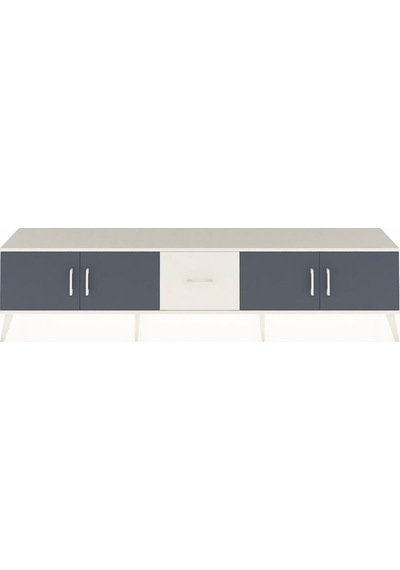 Arges Tv Ünitesi 2 Raflı Tek Çekmeceli 4 Kapaklı 220x30x51 Aytaşı-antrasit/aytaşı Antrasıt/aytası - Aytası Arges Tv Ünitesi 2 Raflı Tek Çekmeceli 4 Kapaklı 220x30x51 Aytaşı-antrasit/aytaşı Antrasıt/aytası - Aytası