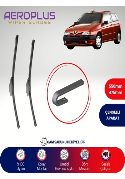 Aeroplus Alfa Romeo 145 Muz Silecek Takımı 1997-2001