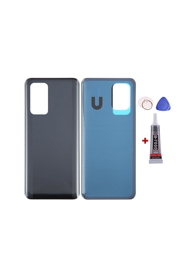 Xiaomi Poco F5 Pro Siyah Arka Kapak Batarya Kapağı Pil Kapağı Yapışkan Ve Sökme Aparatıyla Beraber Full Set Siyah