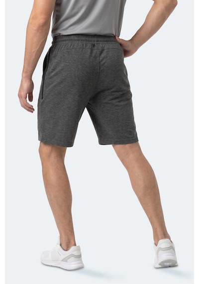 Slazenger Nolan I 2 Li Set Erkek Siyah - Koyu Gri Şort
