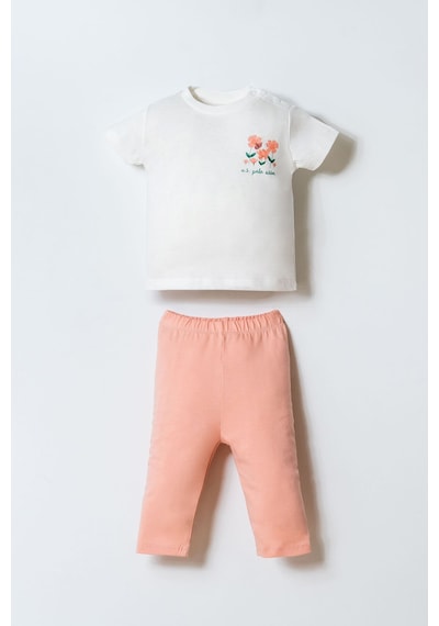 U.s. Polo Assn. Kız Bebek Beyaz 3lü Takım 5274-50110 Beyaz