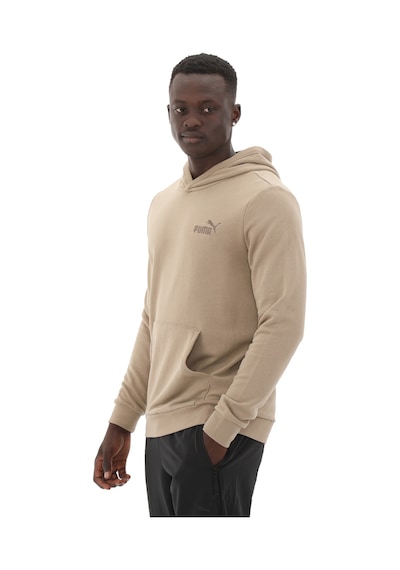 682703-67 Puma Ess Elevated Hoodie Erkek Sweatshirt Kahve 682703-67 Kahve Kahverengi