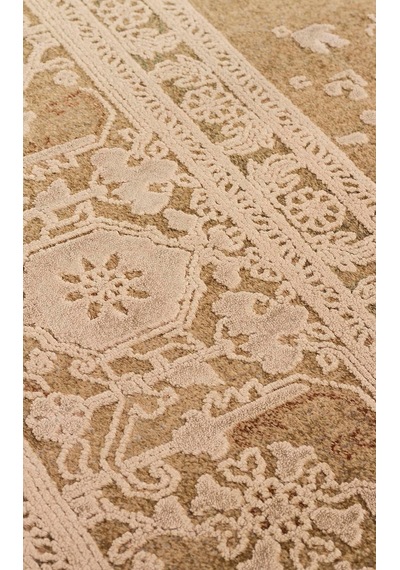 Eko Halı Babıl Bbl 02 Bronze Yumuşak Dokulu Vintage Esintilere Sahip Over-dyed Sık Dokuma Salon Halısı