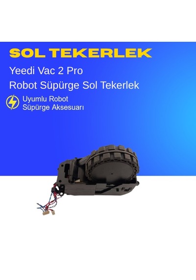 Yeedi Vac 2 Pro Süpürge Sol Tekerlek